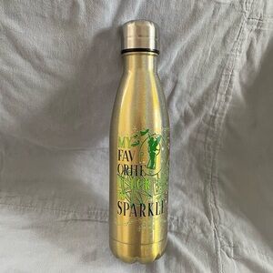 NEW Disney Parks Tinker Bell My Favorite Color Is Sparkle Stainless Water Bottle